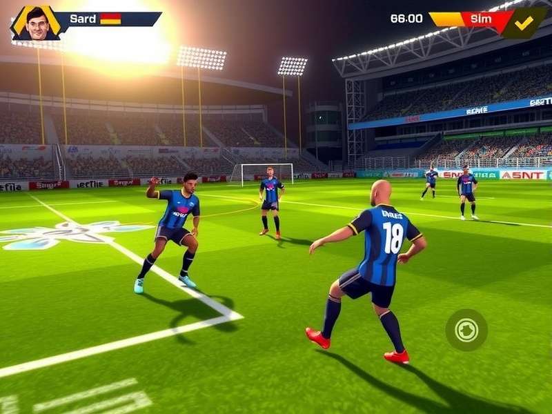 Master Strikers XI Gameplay Screenshot